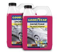 2 X 5L Goodyear Snow Foam Shampoo | Car Cherry Scent | pH Neutral | Wash Wax Soap Kit Snowfoam | Ultra Thick | Non-Caustic Foam | Ultra Powerful and Simple to Use | 10L