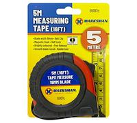 2 X 5M Measuring Tape - 16Ft Measure Hand Tool With Grip Safety Lock, Builders, Construction, Carpenter, Diy Work, Hand Tool, Meter | Retractable Measurement Tape, With Metal Belt Clip