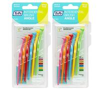 2 x 6 Angle Interdental Brush Mixed Size Oral Care Back Teeth Gums Cleaning