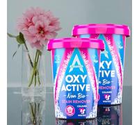 2 x 625g Astonish Oxy Active Non-Bio Stain Remover - 56 Washes Each (Total 1250g)