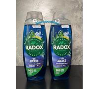 Radox Mineral Therapy Feel Awake 2-in-1 Shower Gel & shampoo 675ml