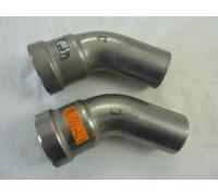 2 x 694739 Viega MegaPress 1.5” Stem Elbow 45° Degree SC-Contur Model 4226.1