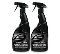 2 x 750ml Pro-Kleen Car Waterless Wash and Wax Cleaner