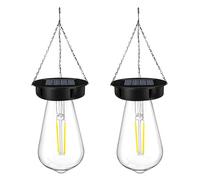 2 x 8.5cm Bright LED Waterproof 600mAh Solar Module Replacement Bulbs for Garden Lights, Lanterns and DIY Decoration (2 Pack)