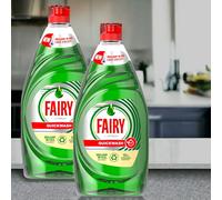 2 x 820ml Fairy Washing Up Liquid Platinum Quickwash