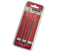 2 x 82mm Electric Power Tool Trend Planer Blades 82mm High Speed Steel Planner Blades Made by Xcalibur Tooling Durable Planer Knives Precision Ground for Professional and DIY Woodworking