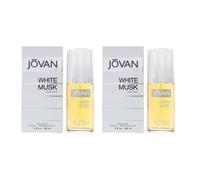 (2 x 88ml White Musk) 2 x 88ml Jovan WHITE MUSK & MUSK Cologne Spray
