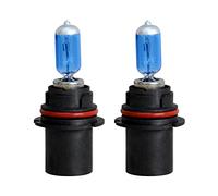 2 x 9007 HB5 Headlight Bulbs Kits, 12V 100W 6500K Halogen Xenon Headlight Bulb, Driving DRL Lamp Replacement, High/Low Beam Upgrade Lamp Conversion Kit, White (9007 HB5)