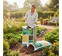 2 X 9Kg Strulch Innovative Organic Straw Mulch (18Kg Total)
