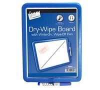 2 x A4 Magnetic Dry Wipe Board - Assorted Colours