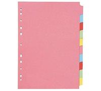 2 x A4 Subject Divider Multi Punched