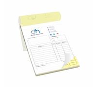 2 X A5 Duplicate Invoice Books, Receipt Books, Order Forms, 100 A5 Duplicate Sets, Full Colour Printing