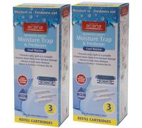 2 x Acana Advanced Safety Moisture Trap And Freshener - 3 Refills