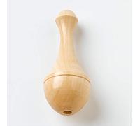 2 x Acorn Wooden Weight PULLS for Light Switch Cord VASE Shaped