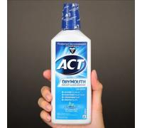 2 X Act,Dry Mouth Anticavity Fluoride Mouthwash with Xylitol,Alcohol Free,532ml