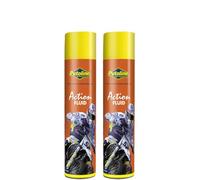 2 x Action Fluid Foam Air Filter Oil Spray 600ml MPN 70007 putoline