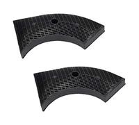 2 x Activated carbon filter for Whirlpool Bauknecht 481281718533 484000008582 Wpro AMC859 cooker hood