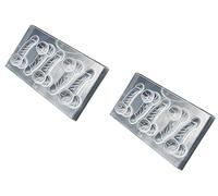 2 x Adults Novelty Willy Shaped Ice Cube Tray Penis Mould Hen Party Accessories