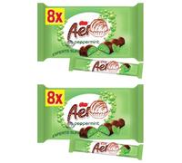 2 x Aero Peppermint Chocolate 8 Bars Pack, Milk Chocolate with Aerated Centre, 8 x 27g Perfect For Sharing and Gifting for Kids and Adults Suitable for Vegetarians