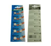 2 X AG13 LR44 Button Cells Batteries - A76 L1154 SR44 G13 357 - 1.5V