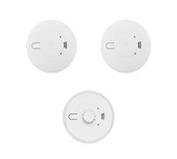 2 x Aico EI146E Mains Optical Alarms + 1 x EI144E Mains Heat Alarm