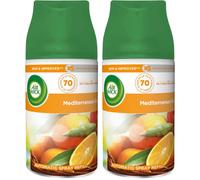 2 x Air Wick Freshmatic Automatic Spray Refill 250ml - Mediterranean Sun