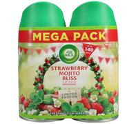 2 x Air Wick Freshmatic Automatic Spray Refill 250ml - Strawberry Mojito Bliss