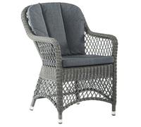2 x Alexander Rose Monte Carlo Weave Garden Dining Chair