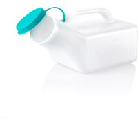 2 x ALIA | Male Urinal Bottle | 1000ml | Secure Cap | Measuring Scale | Easy Grip Handle | 1 Pack of 2