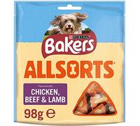 2 x Allsorts Dog Treats Chicken & Beef 98g (Case of 6)