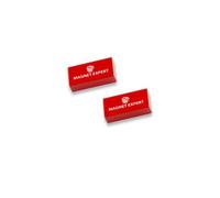 2 X Alnico Rectangular Bar Magnets For Science, Education, Experiments, Students, And Teachers - 10mm X 5mm X 20mm - 0.1Kg Pull