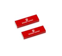 2 X Alnico Rectangular Bar Magnets For Science, Education, Experiments, Students, And Teachers - 12.5mm X 5mm X 40mm - 0.6Kg Pull
