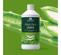 2 X Aloe Pura Bio-Active Aloe Vera Juice Max Maximum strength 1 Litre
