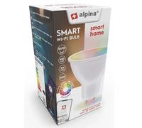 Motorola Nursery Alpina Smart Home Intelligent Light Bulb - GU10-5W - RGB Lamp - Dimmable LED Smart Home App - Amazon Alex - Google Home