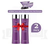 2 x ALTERNA Caviar Infinite Color Hold Shampoo 250ml - Colour Safe Hair Care