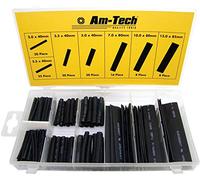 2 X Am-Tech Heat Shrink Wire Wrap Assortment (127 Pieces)Am-Tech Heat Shrink Wire Wrap Assortment (127 Pieces)