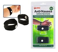 2 x Anti Nausea Wrist Bands Morning Sickness Motion Plane Car Sea Travel Sick by Lizzy®