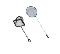 2 x Aquarium Fish Net, Shrimp Catch Net, Mini Fishing Net with Telescopic Poles Handle and a Small Fishing Net, for Aquarium, Lakes, Ponds