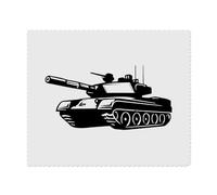 2 x 'Army War Tank' Microfibre Lens/Glasses Cleaning Cloths (LC00027817)