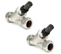 2 X Automatic Differential Bypass Valve 22mm Straight (Twin Pack)