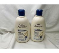 2 x AVEENO Skin Relief Daily Moisturising Body Wash Soothes Very Dry Skin 500ml