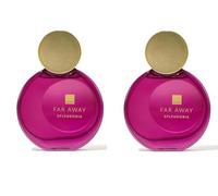 2 x Avon Far Away Splendoria Rebel Glamour Shine EDP Perfumes 50ml (2 x Far Away Splendoria)