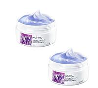 2 x Avon Foot Works Beautiful Comforting Overnight Massage Cream, Lavender 150ml by Footworks