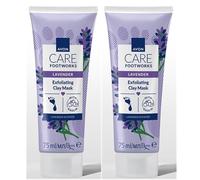 2 x Avon Footworks Exfoliating Lavender Clay Mask