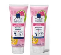 2 x Avon Footworks Guava & Passion Fruit Moisturising Foot Lotion Scrub Spray (1 x Foot Scrub 1 x Foot Lotion)