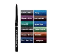 2 x Avon Glimmerstick Eyeliner Twist Up - No Need To Sharpen (Blackest Black)
