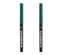 2 x Avon Glimmerstick Waterproof Eyeliner EMERALD - no need to sharpen
