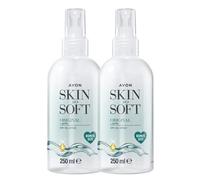 2 x Avon Large Skin So Soft Dry Oil Spray, Formulated with Jojoba Oil and Vitamin E to Lock in Moisture, 2 x 250ml