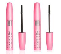 2 x Avon Legendary Lengths Volume & Length Mascara - New Pink Packaging! (Brown Black)