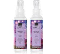 2 x Avon Scented Spritz Body Mist 100ml Previously Room Sprays Oriental Escape
